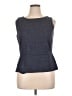 Ann Taylor Gray Sleeveless Top Size 14 - photo 1