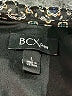 BCX 100% Polyester Print Black Casual Dress Size L - photo 7