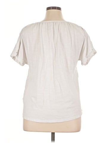 Soft Surroundings Short Sleeve Blouse (view 2)