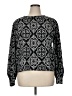 Ann Taylor LOFT Black Long Sleeve Blouse Size XL - photo 1