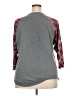 Lularoe Gray 3/4 Sleeve Top Size 3X - photo 2