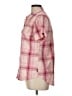 Eddie Bauer Plaid Pink Short Sleeve Blouse Size L - photo 5