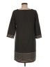 Ann Taylor 100% Polyester Black Casual Dress Size 6 Petite - photo 2