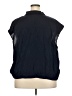 Old Navy Black Sleeveless Button-Down Shirt Size 3X - photo 2