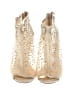 Badgley Mischka Ivory Ankle Boots Size 8 - photo 2