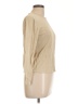Belford 100% Silk Tan Long Sleeve Top Size L - photo 4