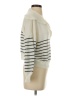 Shein 100% Acrylic Stripes Ivory Pullover Sweater Size 4 - photo 4
