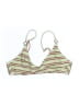 Aerie Chevron-herringbone Green Swimsuit Top Size M - photo 1