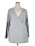 Ellos Gray 3/4 Sleeve Top Size 2X - photo 1