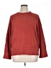 Unbranded 100% Polyester Solid Red Pullover Sweater Size L - photo 1