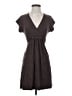 Assorted Brands Solid Gray Casual Dress Size XS - photo 1