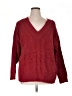 Lucky Brand Chevron-herringbone Red Pullover Sweater Size XL - photo 1