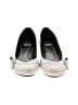 Nine West Metallic Silver Flats Size 6 - photo 2