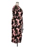 Cure 100% Rayon Floral Black Casual Dress Size XXL - photo 4