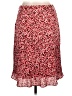 Talbots 100% Polyester Animal Print Red Casual Skirt Size 10 Petite - photo 2
