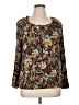 DR2 100% Rayon Brown 3/4 Sleeve Blouse Size 1X - photo 1