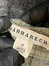 Marrakech 100% Linen Solid Green Cargo Shorts Size 25 waist - photo 3
