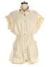 Bucketlist 100% Cotton Yellow Romper Size M - photo 1