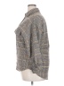 Shein 100% Polyester Plaid Gray Jacket Size XXL (estimated) - photo 5