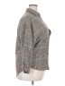 Shein 100% Polyester Plaid Gray Jacket Size XXL (estimated) - photo 4