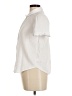 Lucky Brand White Short Sleeve Blouse Size M - photo 5