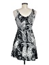 Express Outlet Paisley Silver Cocktail Dress Size M - photo 2