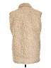 Rails 100% Polyester Ivory Faux Fur Vest Size L - photo 2