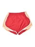 Nike 100% Polyester Color Block Red Athletic Shorts Size S - photo 1