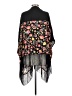 Jessica Simpson 100% Viscose Black Wrap Size S - photo 2