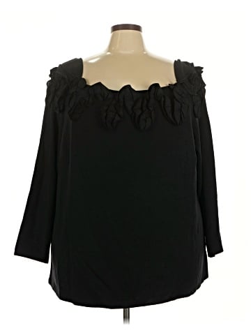 Beautiful by Lawrence Zarian 3/4 Sleeve Blouse (view 1)