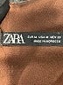 Zara 100% Polyester Brown Casual Dress Size M - photo 7