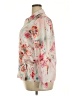 Unbranded Floral Ivory Long Sleeve Blouse Size XXL - photo 5