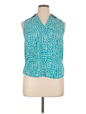 MICHAEL Michael Kors Sleeveless Blouse (view 1)