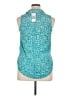 MICHAEL Michael Kors 100% Polyester Teal Sleeveless Blouse Size XL - photo 2