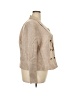 Talbots 100% Linen Chevron-herringbone Tan Blazer Size 18 - photo 4