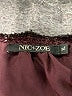 Nic + Zoe Burgundy Pullover Sweater Size XL - photo 7