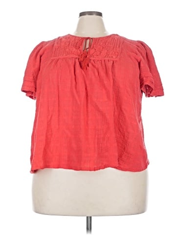 Calypso St. Barth Short Sleeve Blouse (view 1)