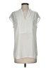 J.Crew 100% Polyester Ivory Sleeveless T-Shirt Size XS (tall) - photo 1