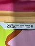 Zara Color Block Green Long Sleeve Blouse Size L - photo 7
