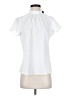 Allegra K White Short Sleeve Blouse Size XS - photo 1