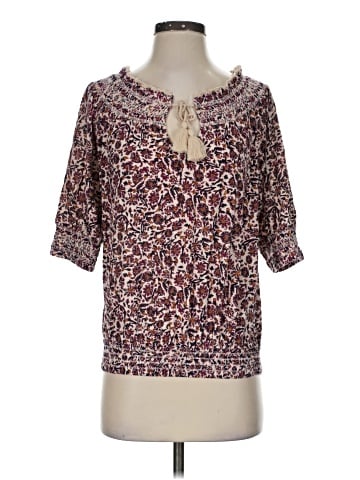 Lucky Brand Short Sleeve Blouse (view 1)
