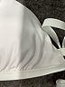 Unbranded Solid Ivory White Swimsuit Top Size XXS (estimated) - photo 3