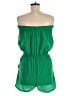 Eight Sixty Solid Green Romper Size L - photo 2