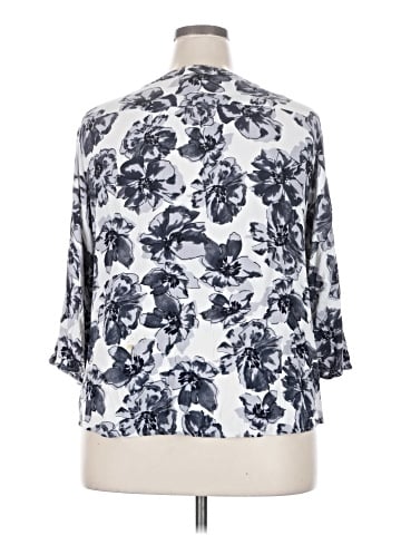 Monday Fun 3/4 Sleeve Blouse (view 2)