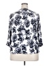 Monday Fun 100% Rayon White 3/4 Sleeve Blouse Size 2X - photo 2