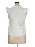 Unbranded 100% Cotton White Sleeveless Blouse Size XL - photo 2