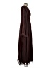 Boohoo 100% Polyester Brown Burgundy Cocktail Dress Size 10 - photo 4