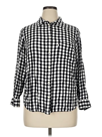 Levi's 3/4 Sleeve Button-Down Shirt (view 1)