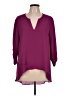 Alfani 100% Polyester Burgundy 3/4 Sleeve Blouse Size L - photo 1