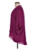 Alfani 100% Polyester Burgundy 3/4 Sleeve Blouse Size L - photo 5
